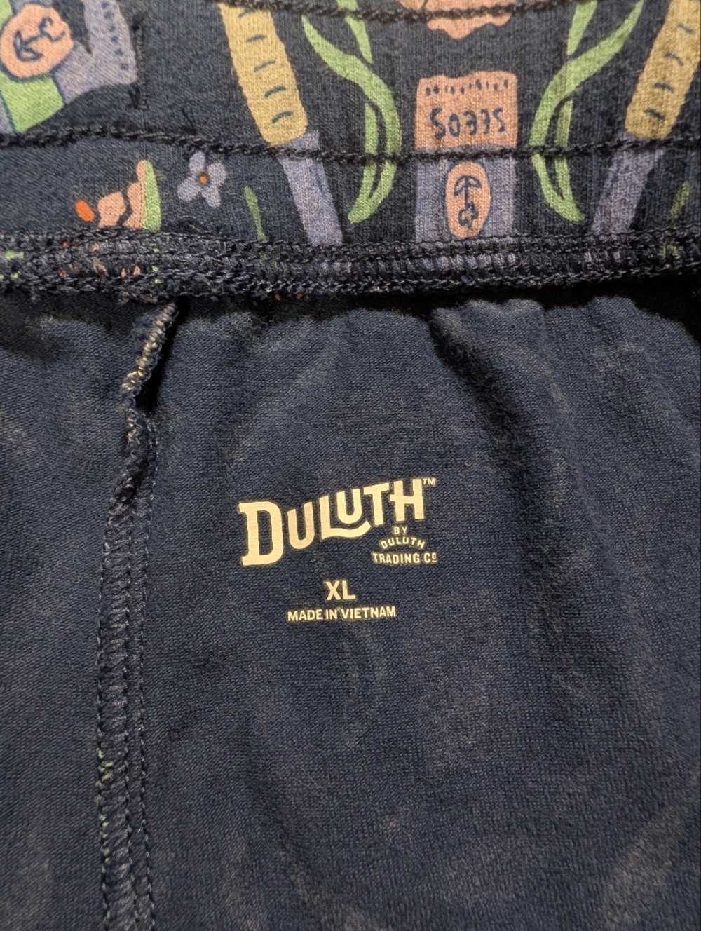 Duluth By Duluth Trading Co. Garden Print Pajama Set Size XL - Picture 11 of 12